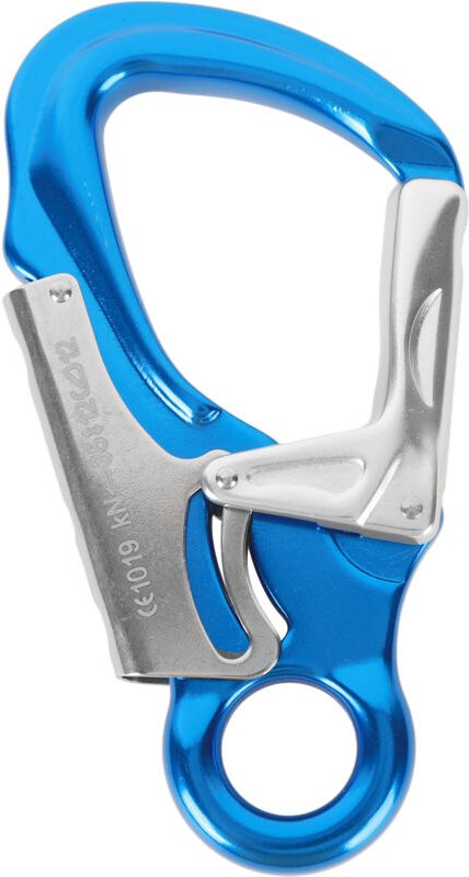 Eosnow 35kn Klettern Carabiner Clips D Form schwere Karabiner für Felsen -Abseilung Bergsteiger Saphirblau, Silber