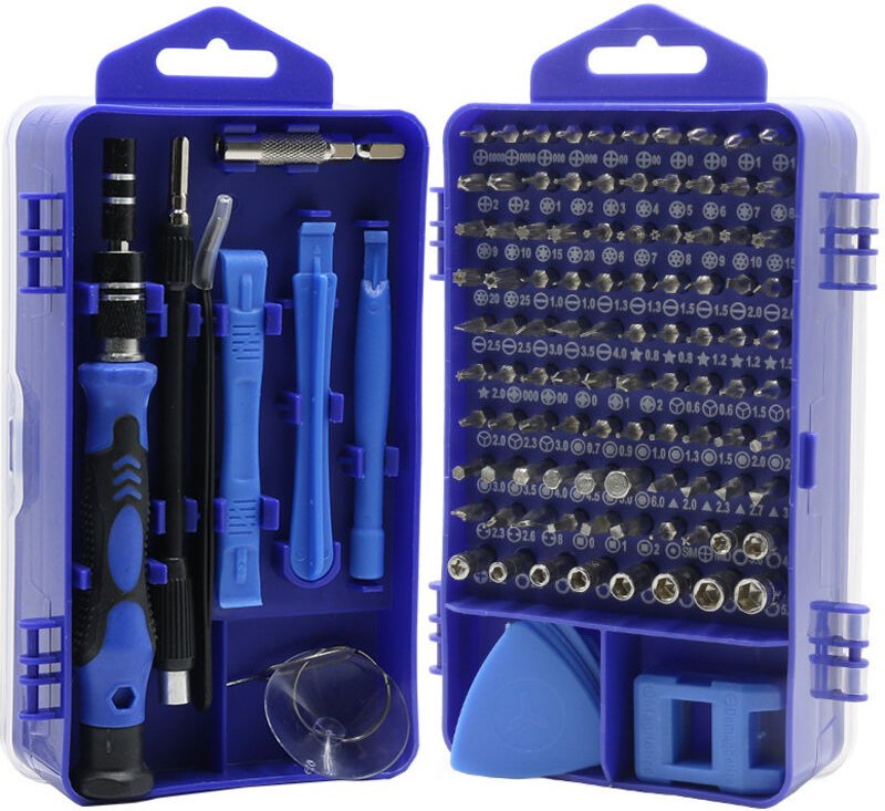 115-in-1 Präzisions-Magnetschraubendreher-Set, Mini-Handschraubendreher zum Zerlegen von Laptops, Smartphones, Uhren, Br...