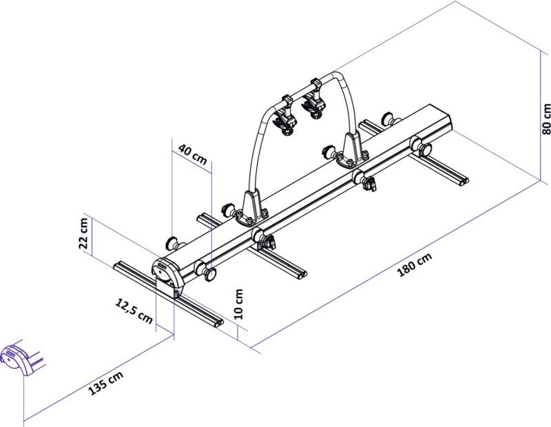 Thule VeloSlide Short (S)