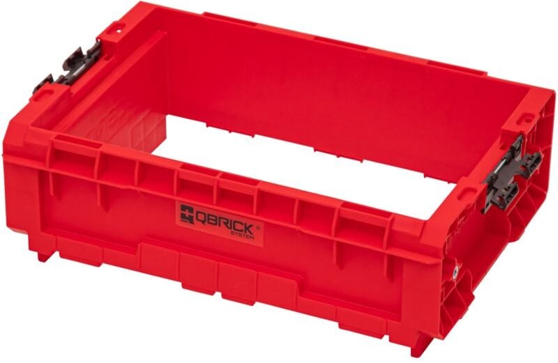 System pro Box Extender 2.0 red ultra hd Custom Koffer Erweiterung 450 x 310 x 151 mm 9 l stapelbar - Qbrick