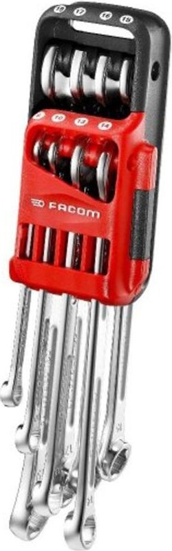 Facom FACOM Ring-Maulschlüssel Set 8-tlg., 8-19 mm