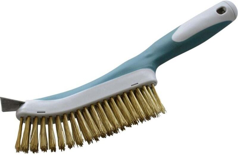 Drahtbürste 4-reihig gebogen Drahtbürsten - Nespoli