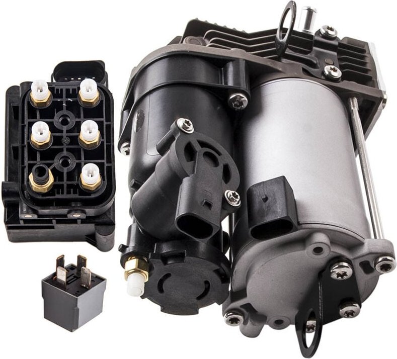 Kompressor Luftfederung mit Ventilblock for Mercedes ML W164 GL X164 1643201204