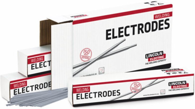 Lincoln Electric - Lincoln umhüllte Elektrode lincoln Omnia 46 fi 2,5mm 2,1kg, ideal zum Schweißen von Baustahl, leichte...