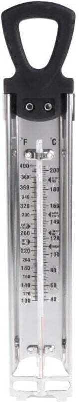 KZQ - Küchenthermometer aus Edelstahl für Marmelade, Zucker, Süßigkeiten, Flüssigkeiten