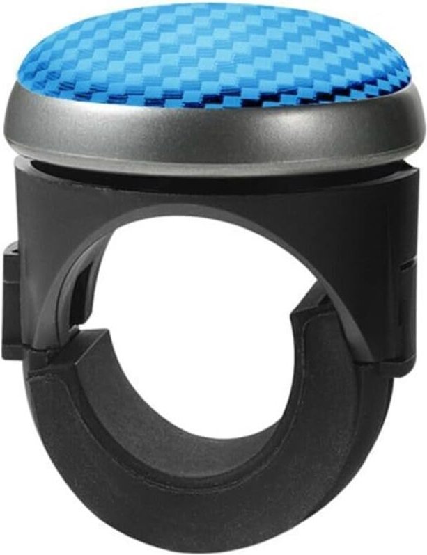 Lenkradknauf, rutschfester Silikon-Lenkradgriff, universeller, leichtgängiger Kugelgelenk-Lenkradknauf für Auto, LKW, Bo...