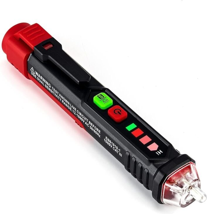 Berührungsloser Spannungsprüfer, Spannungsprüfer mit einstellbarer Empfindlichkeit, elektrisches Prüfgerät, berührungslo...