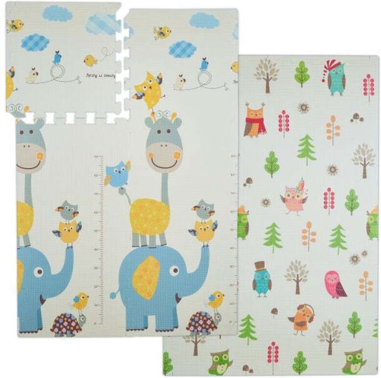 Puzzle mat duo owl elephant