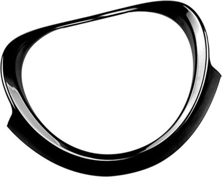 Für Vezel -V 2021 2022 Innenausstattung Auto Lenkrad Ring Panel Abdeckung Trim Dekoration Rahmen Hellschwarz