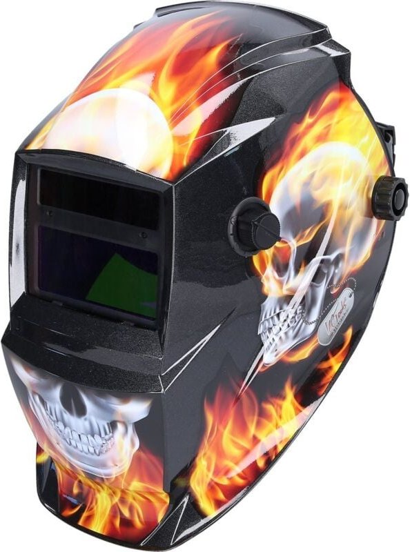 KS TOOLS Automatik-Schweißer-Schutzhelm Flame Design - 310.0155
