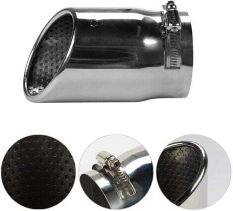 Rundes Auspuffendrohr aus Edelstahl für Pkw, passend für 4Runner ab Baujahr 2010