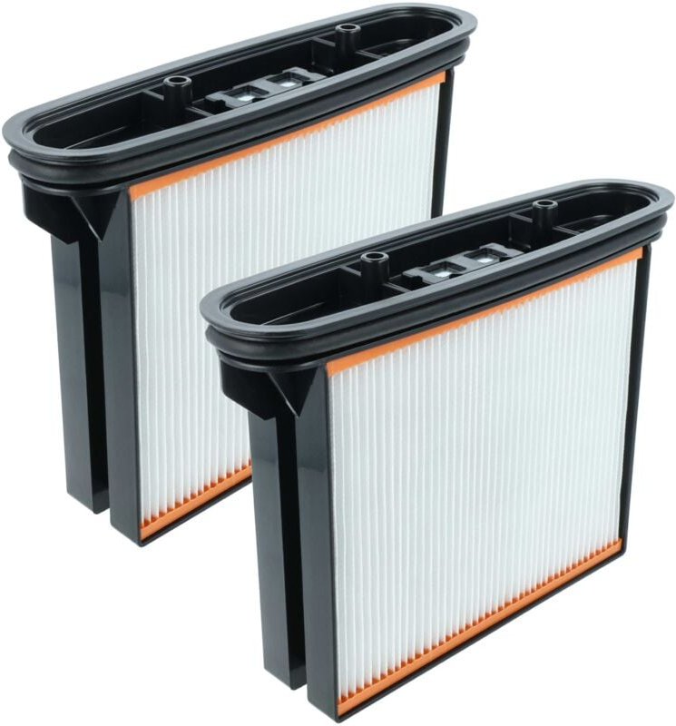 vhbw 2x Flachfaltenfilter H11 Ersatz für Bosch 1609203C34 für Industriestaubsauger Nass-/Trockensauger Staubsauger