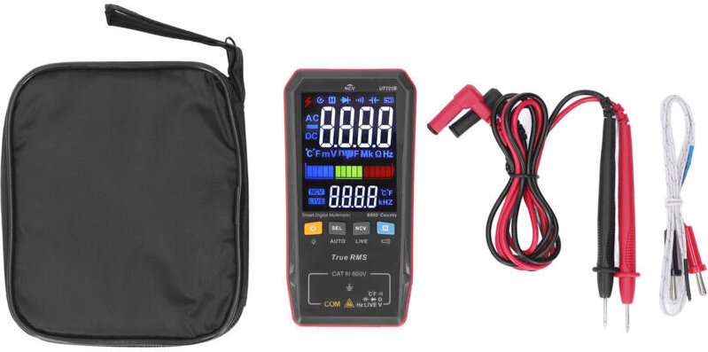 Intelligentes digitales Multimeter, AC/DC-Spannungs-, Widerstands-, Dioden-, Frequenz- und Kapazitätsprüfung