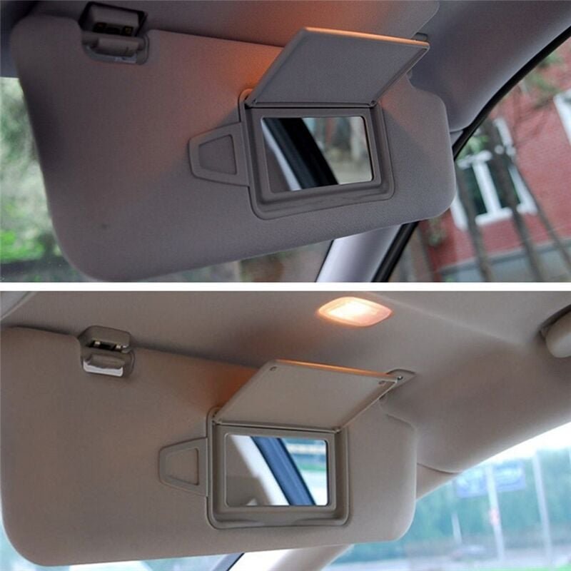 A2118100410 Sonnenblende Spiegelkappe Vorne Links für W211 W219 2003-2010 Graue Spiegelabdeckung 21181003107F85