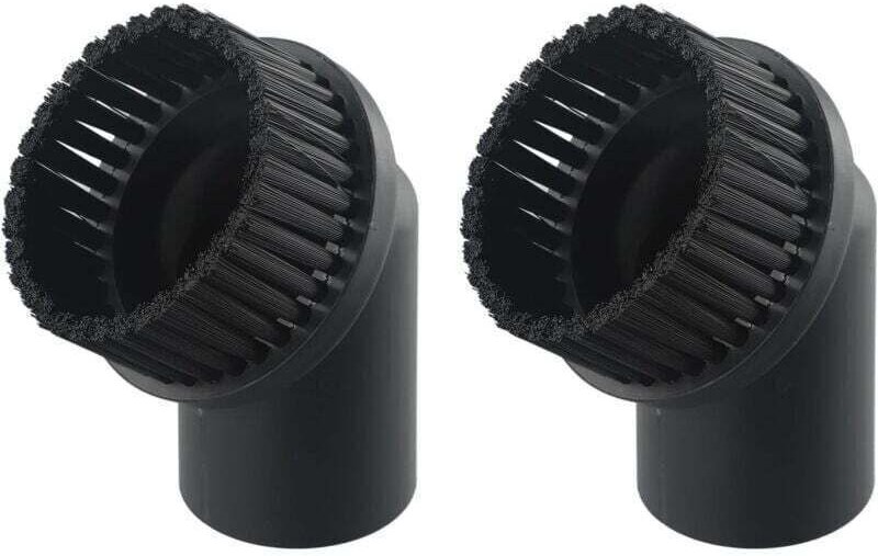 2 runde Bürstenköpfe für Staubsauger, XU, Polypropylen, 44 mm Innendurchmesser für Industriesauger - KZQ