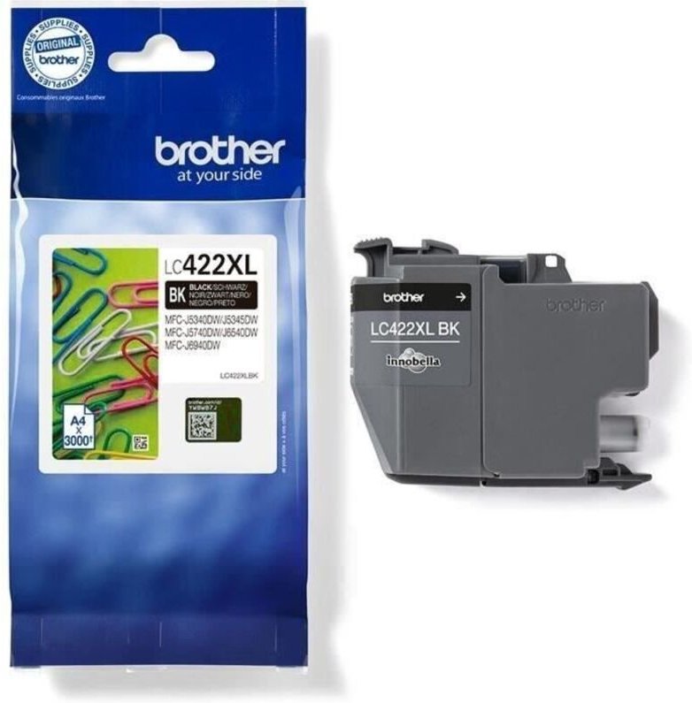 Tintenpatrone Originalzubehör LC-422XLBK ca. 3.000 Seiten schwarz
