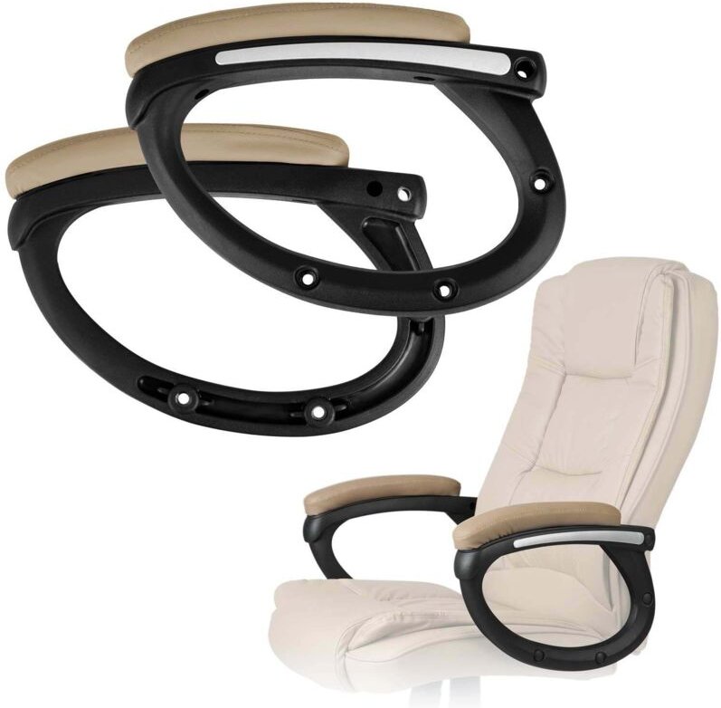 Beigefarbene armlehnen fur porto sessel