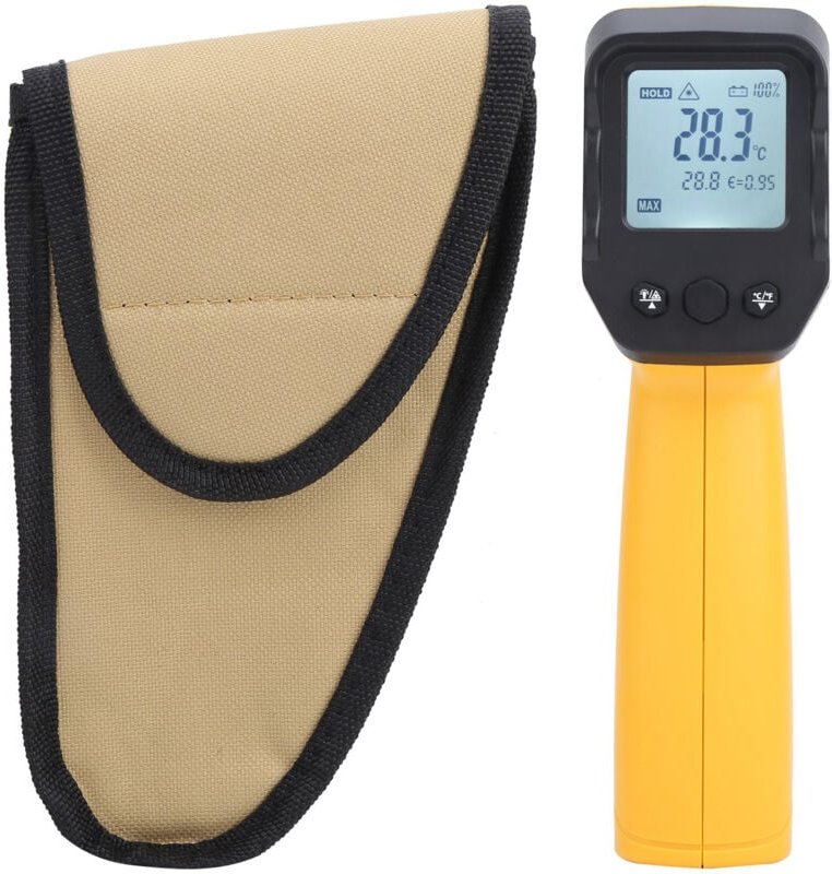 DT8550E Industrielles Temperaturmessgerät -50℃ -550℃ Berührungsloses Infrarot-Thermometer Digitales IR-Temperaturmessger...