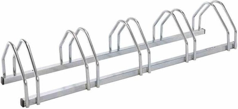 Fahrradständer 5-Plätze Stahlrohr 133,3 x 33 x 26 cm