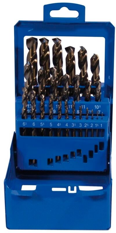 25-tlg. hss-g Bohrerset, 1–13 mm hss-g • Metall • 25 teilig - Makita