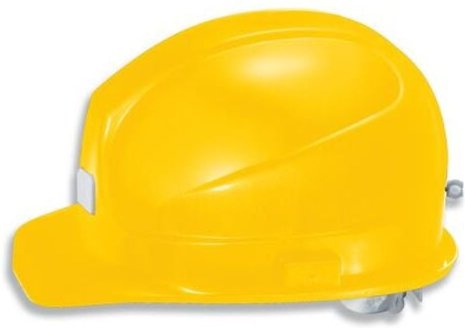 Schutzhelm uvex super boss 9755100 gelb mit Lüftungen