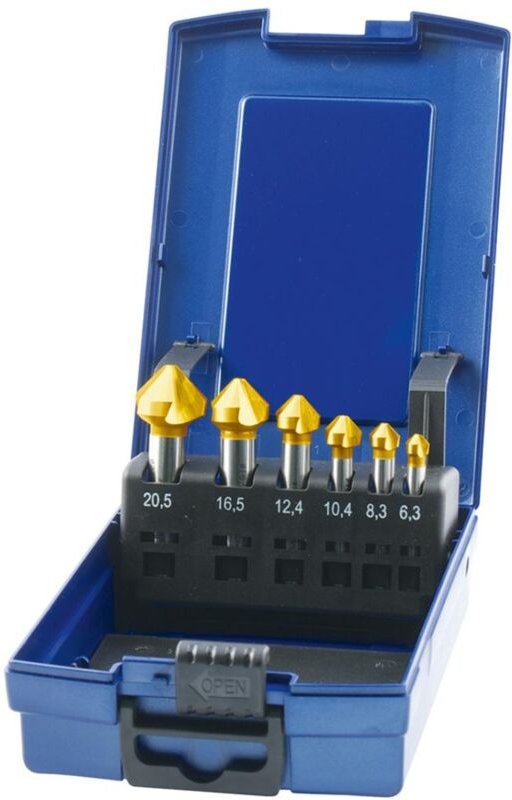 Thumbnail - Forum Kegels.-Stz D335C hss TiN 6,3-25,0mm 90G 5tlg