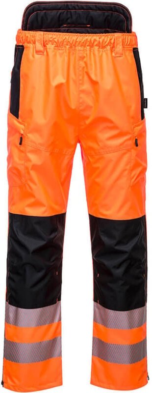 Extrem hochsichtbare Hose PW3 Orange/Schwarz M - FR(42-44) - UK(32-34)
