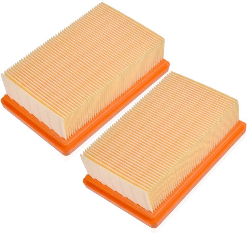 2 Filter für Kärcher Staubsauger WD4, WD5, WD6 / MV4, MV5, MV6- Kärcher Filter für Kärcher 2.863-005.0, 2 Stück Kärcher ...