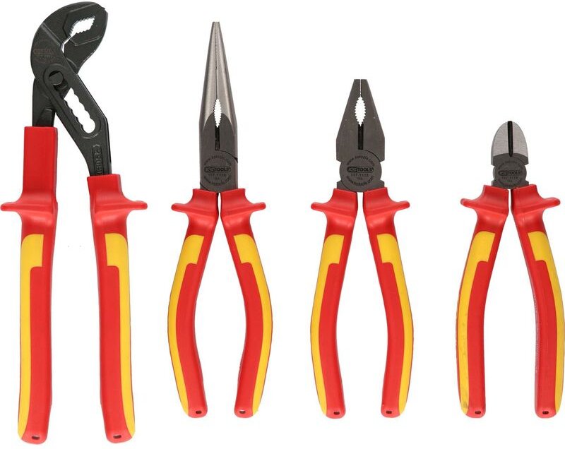 Satz von 4 isolierten Zwei-Komponenten-Griffzangen