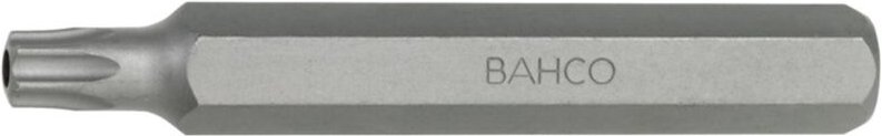 Bahco 10 mm Bits für TX-Schrauben mit Sicherungsstift, TR25, lang