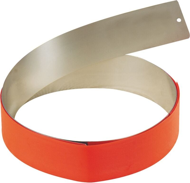 Kleberlineal aus Edelstahl - 2 m - outil parfait - 312002