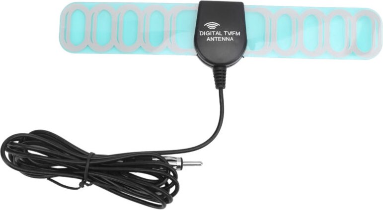 Eosnow 74,8in TV -Antenne Universal Car FM Radio Luftangaben -Empfangsverstärker DC 10.5-16V