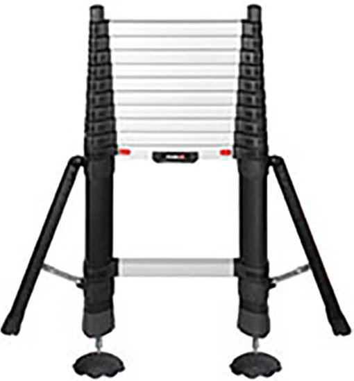 Teleskopleiter Telesteps 3.50m höhe mit Stabilisatoren und 2 integrierten Füßen - maximale Arbeitshöhe 4.30m - TEL-72235...