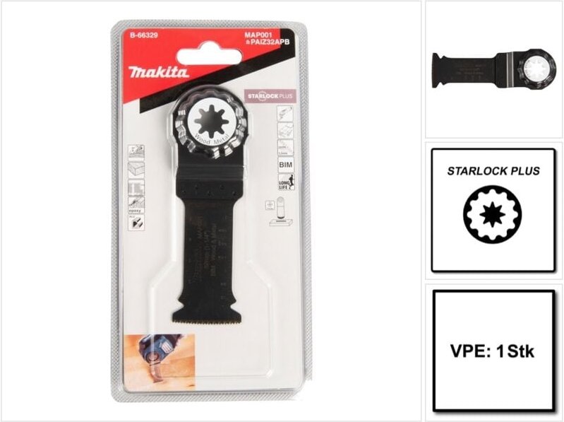 Makita B-66329 Bimetall Tauchsägeblatt 32 mm 1 St.