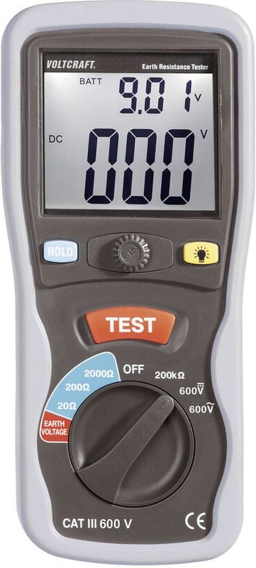 Voltcraft - ET-02 Erdungsmessgerät