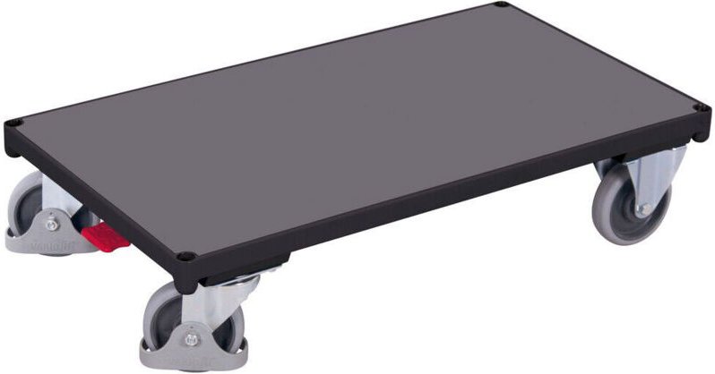 VARIOfit Plattformwagen 1060x600mm 500kg Traglast RAL 7016 Anthrazitgrau