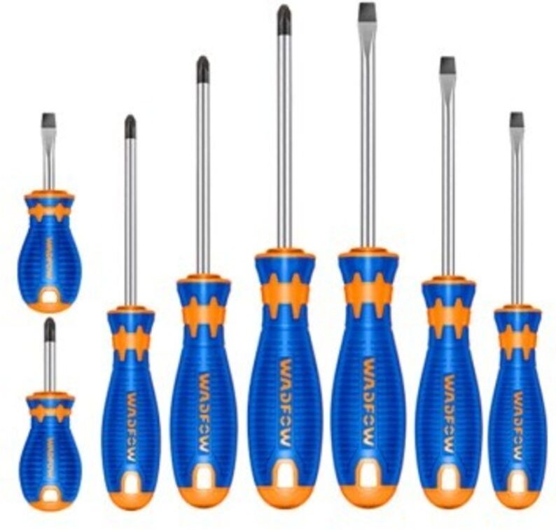 WADFOW 8-teiliger CR-V-Schraubendrehersatz
