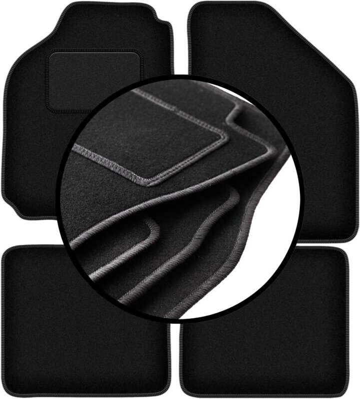 Komplettset Veloursmatten für: Fiat Bravo Fließheck (1995-2001)