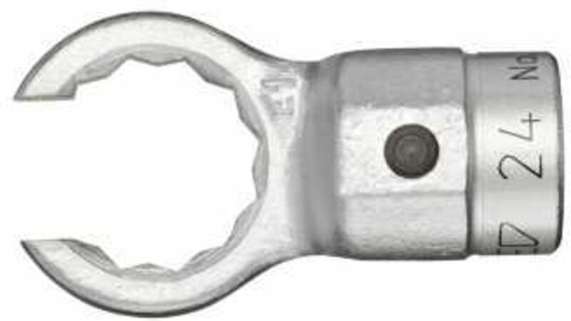 L+ 8797-15 Aufsteckringschlüssel offen 16 Z, 15 mm