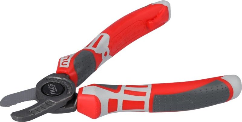 NWS - 043-69-210 Kabelschere Geeignet für (Abisoliertechnik) Alu- und Kupferkabel, ein- und mehrdräht