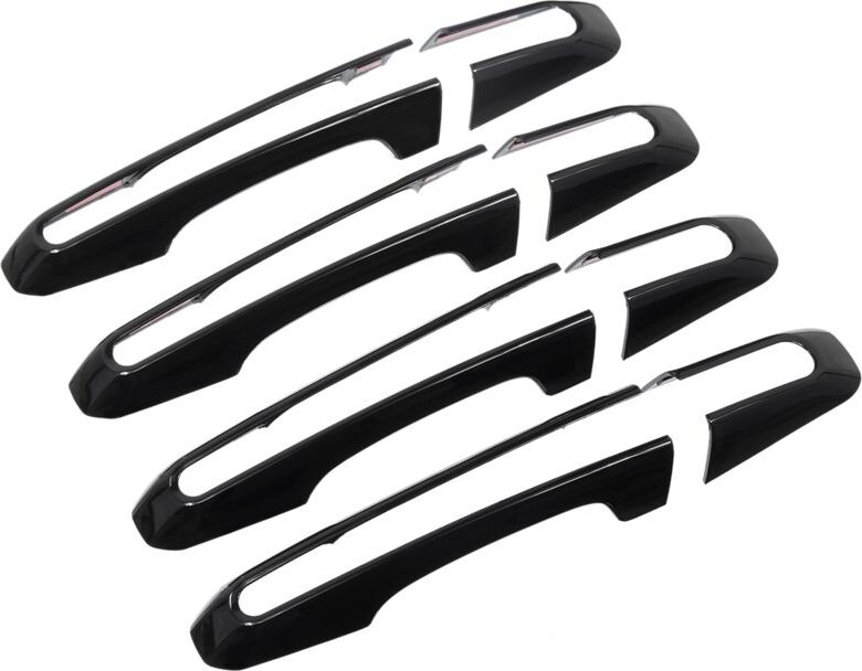 AußEngriff-Dekorrahmen, AutotüR-AußEngriff, Dekorativer Schutzrahmen für , Schwarz