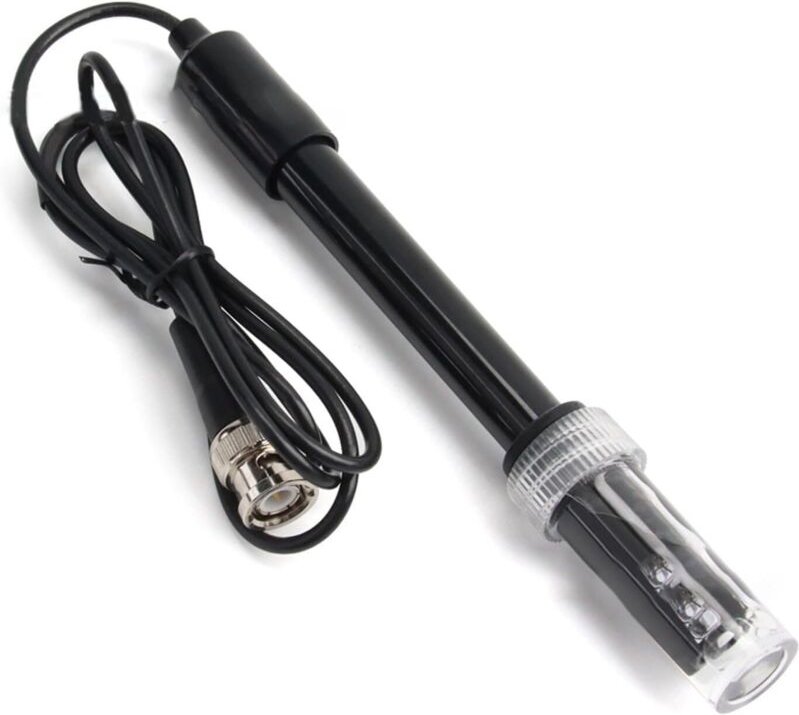 PH-Sonde, BNC-PH-Elektrode, PH-Elektrodensonde mit BNC-Stecker, 0-14 PH-Sonde, austauschbare PH-Elektrodensonde für PH-T...