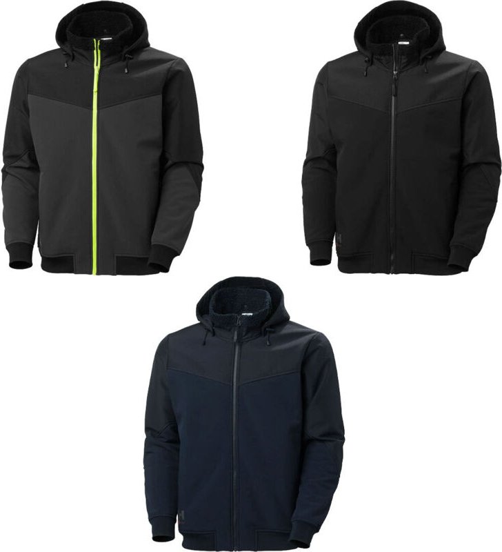 Helly Hansen Oxford 74291 Softshelljacke - M - Noir / gris foncé