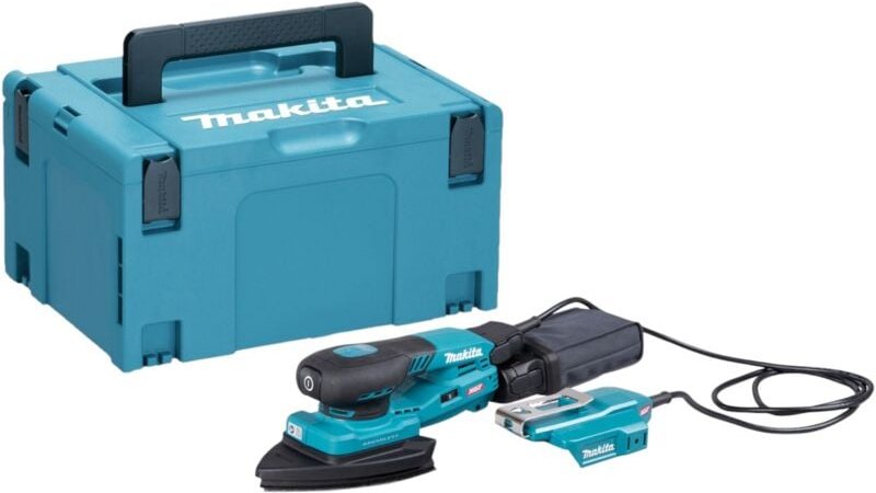 Makita BO 006 CGZ01 Akku Deltaschleifer 40 V max. 100 x 150 mm 3,0 mm Hub Brushless + Makpac - ohne Akku, ohne Ladegerät