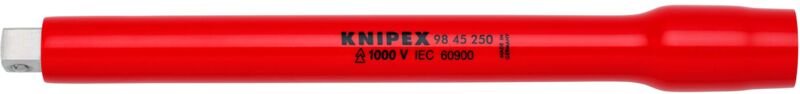 KNIPEX 98 45 250 Verlängerung mit Innen- / Außenvierkant 1/2" 250 mm