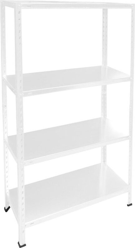 Metallregal 1800 x 900 x 300 mm mit 5 Böden, hohe Tragkraft - BRAND