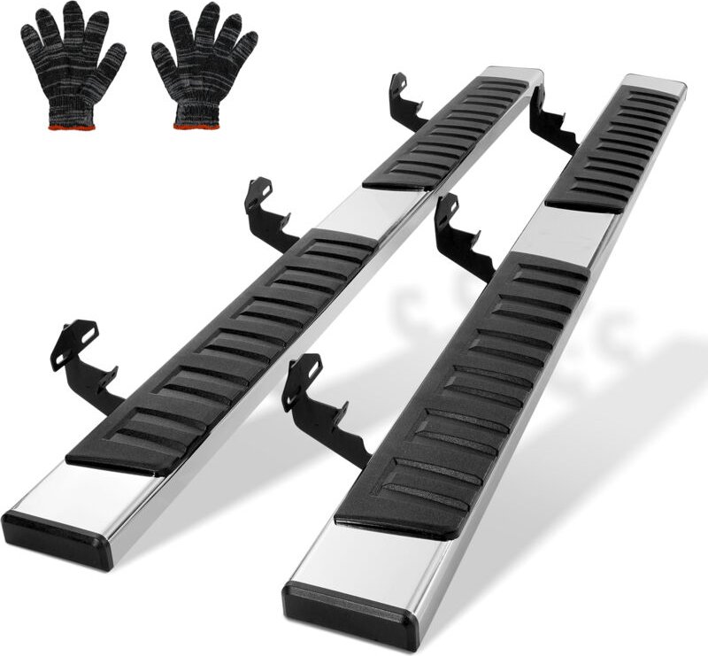 VEVOR Trittbretter Kompatibel mit 2009-2018 Dodge Ram 1500/2010-2023 Ram 2500/3500 (einschließlich 2019-2023 Classic) Cr...