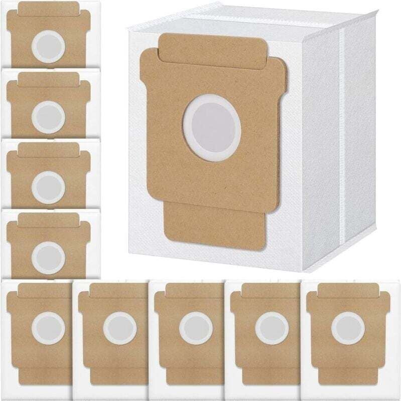 (10 Stück) Q0520 Ersatz-Staubbeutel für iRobot Roomba 105P/505/405/ Q0520 Kombi-Entsorgungsbeutel