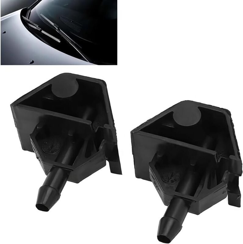 Gabrielle - 2. Packung Scheibenwaschchüse 28932-JD000, 28932JD000, kompatibel mit Qashqai/Qashqai+2 J10/Dualis/Dualis+2 ...