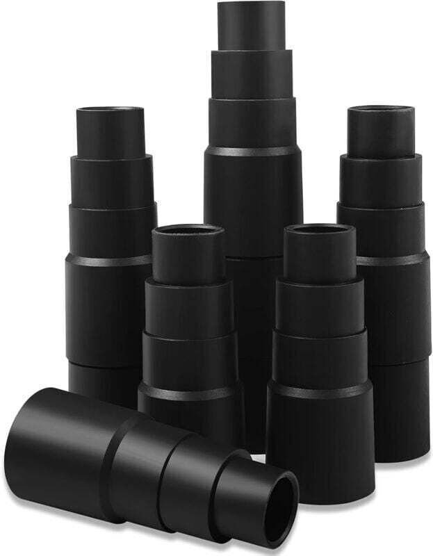 6-teiliges Schlauchadapter-Set, 25-mm- und 42-mm-Staubsaugerschlauchadapter, Staubsaugerschlauch-Anschlussadapter und